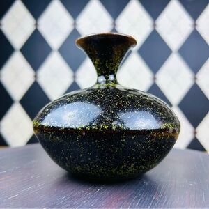 Jean Paul Stowe Vt Signed Pottery Jewel Scale Vase Studio‎ Pottery Modernist